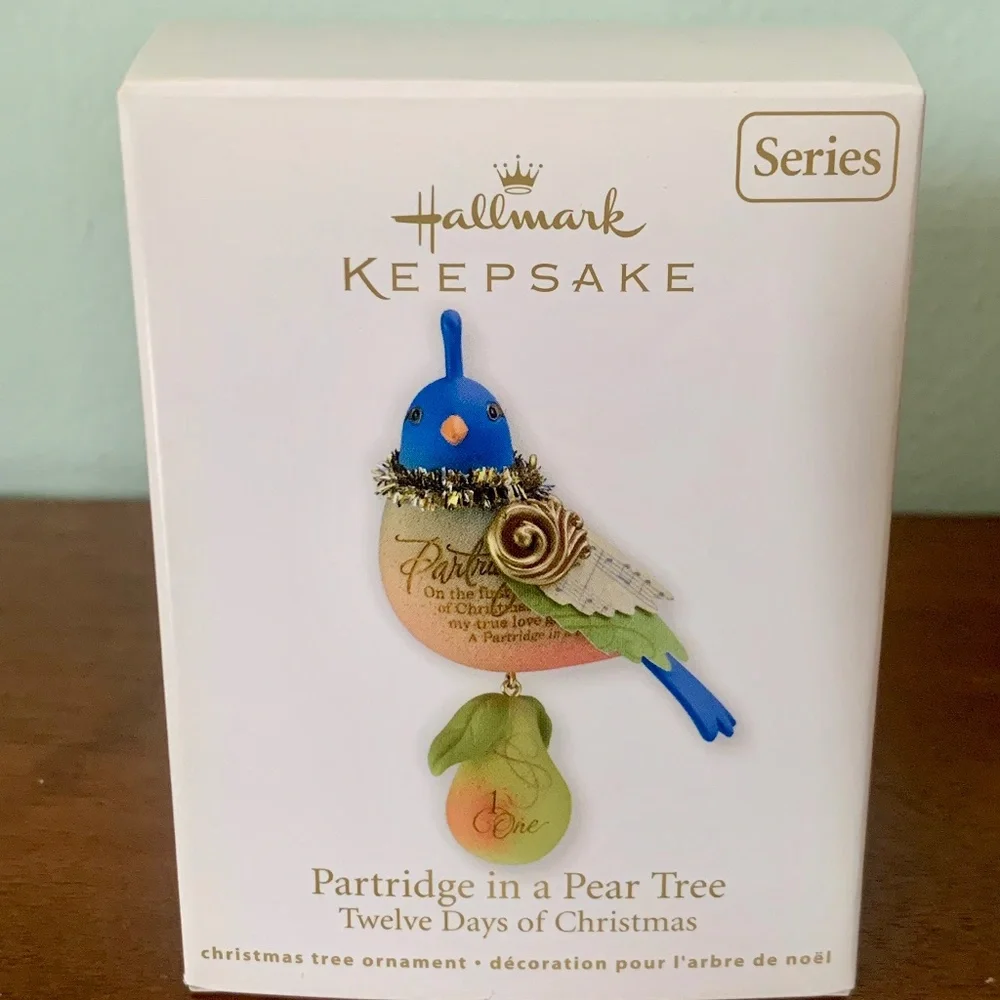 Hallmark Partridge in a Pear Tree Ornament 2011